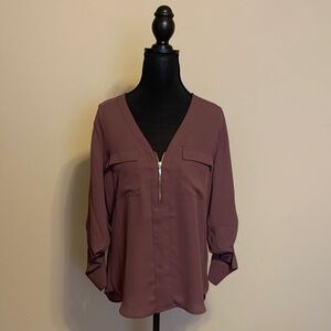Express Deep Mauve Blouse
